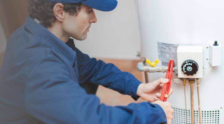 Local tankless water heater installation in Durango, IA
